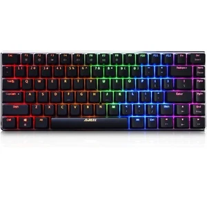 RGB Backlight Mechanical Wired Gaming Keyboard LED Portable Durable ACGAM - Picture 1 of 3