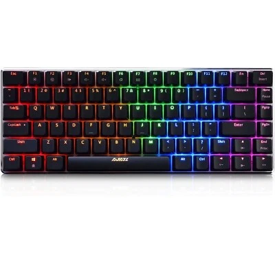 RGB Backlight Mechanical Wired Gaming Keyboard LED Portable Durable ACGAM - Image 1 of 3
