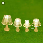 1:25 Mini Lighting Table Lamp Floor Lamp Dollhouse Miniatures Accessories~Urukba