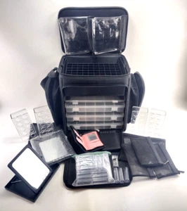 Mary Kay Consultant Traveling Tote Bag Makeup Storage Case Organizer, Black - Picture 1 of 18