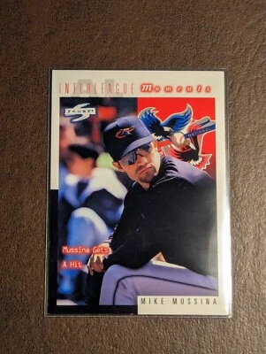 Mike Mussina 1997 Pinnacle Score Baltimore Orioles 'Interleague Moments' #258 - Image 1 of 2