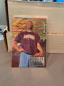1997 Wheels Rookie Thunder Double Trouble #DT3 Tracy McGrady/Ron Mercer! - Picture 1 of 1
