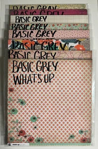 Basic grau 12 x 12 hausgemachte Papier-Sets-Variationen verfügbar-Sie wählen - Bild 1 von 39