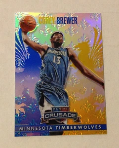 2013/14 Crusade Blue Refractor #46 COREY BREWER T-Wolves - Panini Set Break - Picture 1 of 1
