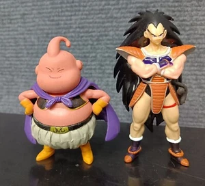 lot of 2 Dragonball Z World DBZ Raditz buu pvc statue figure 3"-4" old loose - Picture 1 of 7