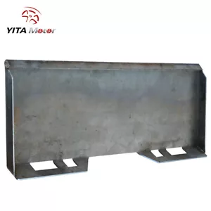 1/4" Thick Mount Plate for Skid Steer Tractors Bucket Quick Attach Plate Buckets - Picture 1 of 8