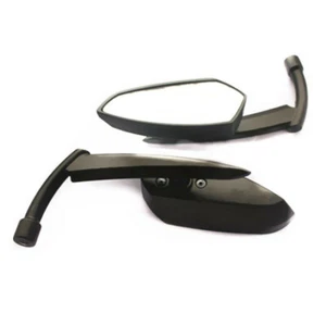 Espejos retrovisores laterales universales para motocicleta M8 M10 Café Racer Old School Touring - Imagen 1 de 4