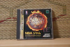 NBA Jam Sega Saturn SS Japan Very Good Condition!