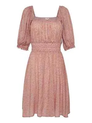 NUEVO SPELL & the Gypsy Collective Rae Mini en Vestido Floral Rosa Polvoriento L Foto 1 de 4