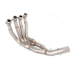 Tubo de conexión de tubo de enlace de cabezal sistema delantero de escape para Yamaha YZF R6 2006-2016 - Imagen 1 de 11