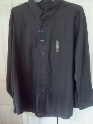 Big Mens Arrow Dress Shirt Dark Gray Size 2X New - Image 1 of 2