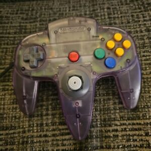 OEM Authentic Nintendo 64 N64 Atomic Purple Controller NUS-005 Tested 