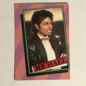 Michael Jackson Trading Card 1984 #8