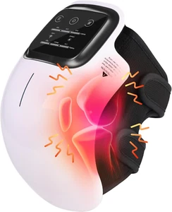 Knee Massager,Cordless Knee Massager with Heat,Relax Knee Massage Helps Joint St - Picture 1 of 7