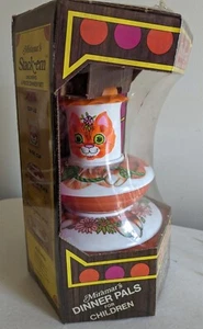Vintage Cat Mirmar's Stack-em Children's 5 Piece Dinner Set, Melamine , Kitten - Picture 1 of 12