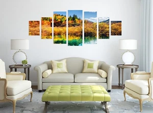 3D Forest Fall 772 Unframed Print Wall Paper Decal Wall Deco Indoor AJ Jenny - Picture 1 of 6