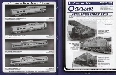 catalogo rivista OVERLAND MODELS MAIL Bulletin 138 2003 + prices USD     E   bb - Image 1 of 2