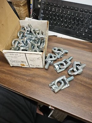 COOPER B-Line B446-1/2 ZN, Channel Swivel Hanger, B446-1/2 Zinc Lot of 5