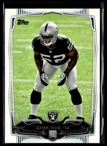 2014 Topps 373 Khalil Mack Oakland Raiders - Bild 1 von 2