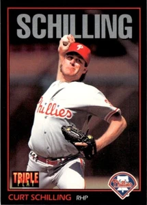 Triple Play Curt Schilling Philadelphia Phillies 1993 #230 - Imagen 1 de 2