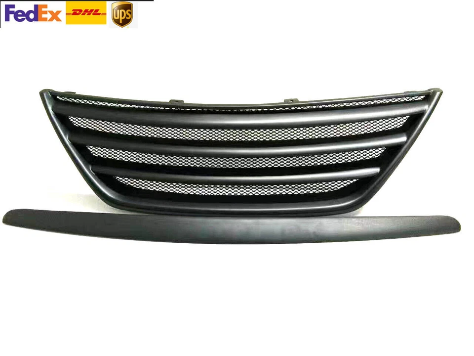 Front Hood Bumper Mesh Grill Grille Resin Fit Hyundai Genesis Sedan 09-14 - Image 1 of 1