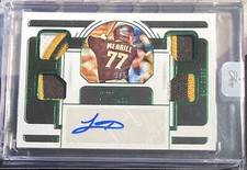 2023 Panini Three and Two JACKSON MERRILL RC AUTO QUAD PATCH #d 3/5 EMERALD SP