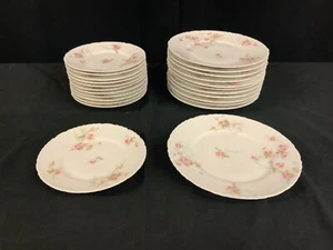 Juego de platos de pan y ensalada Theodore Haviland Limoges (ET 24) - Imagen 1 de 5