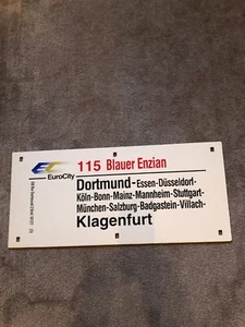 ZLS groß XXL = EC 115 Blauer Enzian = Dortmund - Klagenfurt - Bild 1 von 1