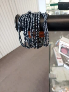 ganz style 101 blue and wooden bracelet - Picture 1 of 3
