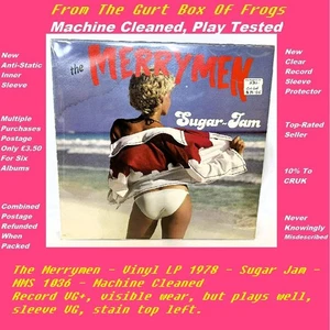 The Merrymen - Vinyl LP 1978 - Sugar Jam - MMS 1036 - Machine Cleaned - Picture 1 of 6