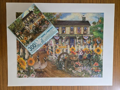 Bits and Pieces 300 lg. pc Jigsaw Puzzle "The Old Country Store" COMPLETE VG+ - Image 1 of 4