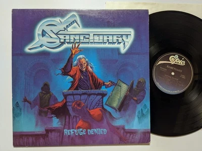 SANCTUARY - Refuge Denied LP 1988 , Orig. Vinyl Kanada CBS / EPIC dave mustaine - Bild 1 von 4