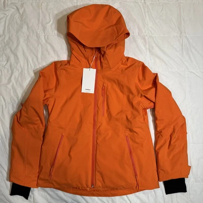 Women’s Halfdays Lawrence Waterproof Insulated Ski Jacket, Orange Sz M, NWT $375 - Image 1 of 4