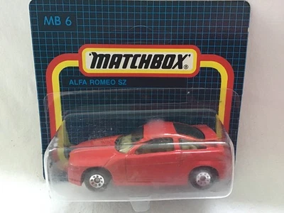 MATCHBOX MB-6 ALFA ROMEO SZ - ON CARD - Image 1 of 2