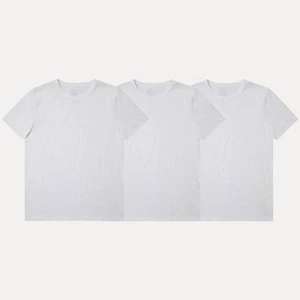 Pair of Thieves Men’s 3pk Crewneck Cotton Undershirt - White - S (NEW) - Picture 1 of 14