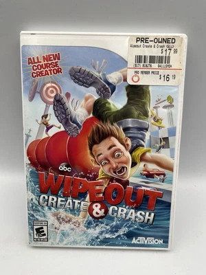 Wipeout Create and Crash (Nintendo Wii) Clean & Tested Working - Free Shipping - Image 1 of 4