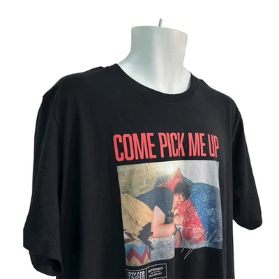 Ryan Adams Come Pick Me Up PAX-AM Concert Tour Black T Shirt 3XL Double Sided - Image 1 of 4