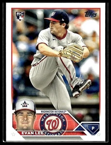 Evan Lee *TARJETA DE NOVATO* (RC) 2023 Topps #243 - Imagen 1 de 2