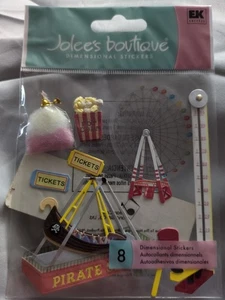 Jolee's Boutique Scrapbook Adesivi Parco Divertimenti Carnevale Raro - Foto 1 di 1