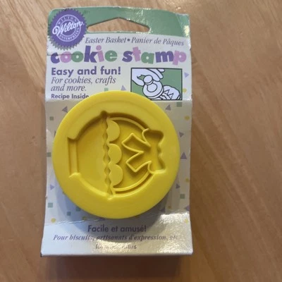 Sello de galletas de cesta de Pascua Wilton de colección para galletas, manualidades y más. Fácil y divertido Foto 1 de 2