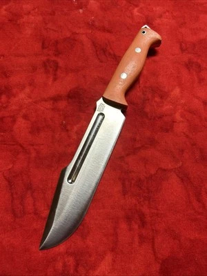 Bark River Bravo Knives Tope Recon 橙色 Burlap — 第 1/4 张图片