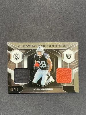 JOSH JACOBS 2019 Panini Elements 47/99 RAIDERS - Image 1 of 4