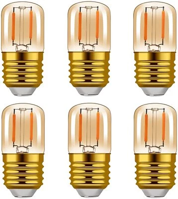 Bombillas LED Edison Night WarmT28 Mini Bombilla Vintage 1W Baja Potencia 1... Foto 1 de 4