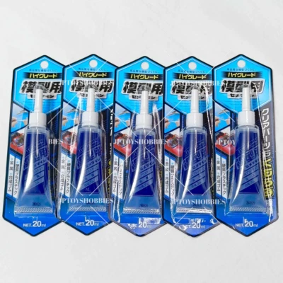 Lot of 5 Cemedine CA-089 High grade model adhesive clear 20ml set - Image 1 of 4