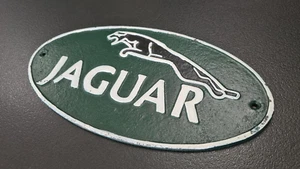Jaguar Metal Wall Plaque 35x17cm AWJ 11B - Picture 1 of 1