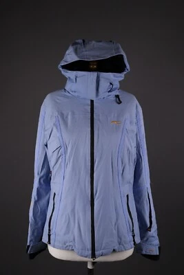 KJUS Systems Freedom Of Movement Blue Full Zip Hooded Ski Jacket Size XL - Image 1 of 4