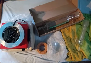 Soxhlet Extraktor Set komplett - Extraktor Fa. Neubert Glas - Zustand: Sehr gut - Bild 1 von 22
