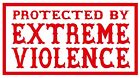 029 Hells Angels Support 81 Big Red Machine Sticker " Protected By Extreme "