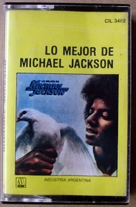 MICHAEL JACKSON Lo Mejor De ARGENTINA Rare CASSETTE 1984 Motown - Picture 1 of 7
