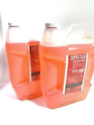 2-Gallons Super San SnapPac Food Service Sanitizer Restaurant Kitchen Cleaner - Image 1 of 4